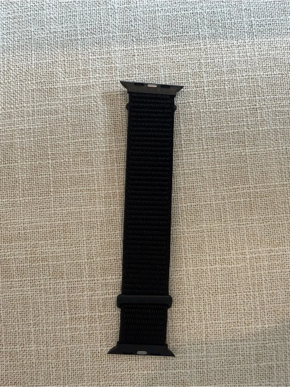 Black Nylon Loop Watch AppleWatch Band - NEVER USED
